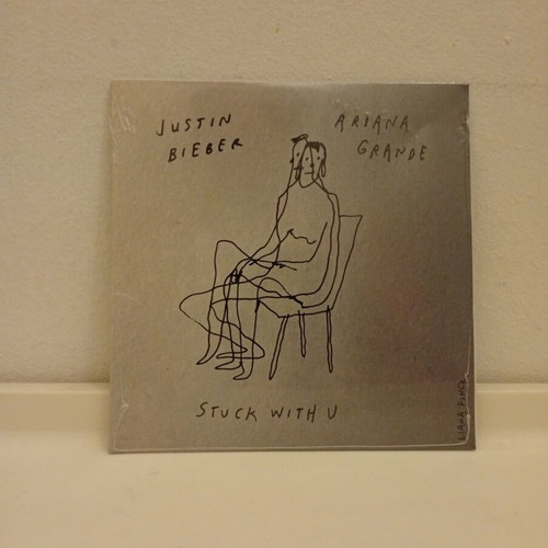 Stuck With U CD single by Justin Bieber and Ariana Grande, new