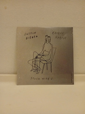 Stuck With U CD single by Justin Bieber and Ariana Grande, new
