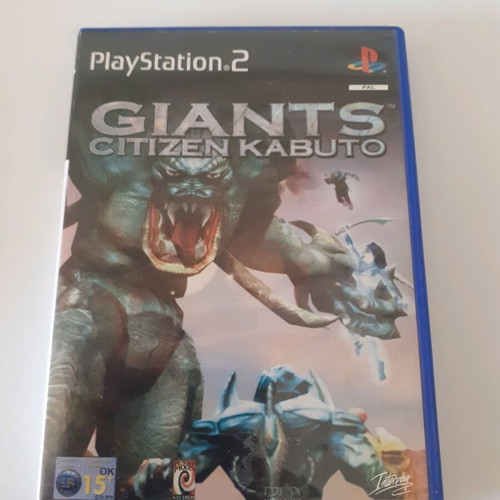 Giants Citizen Kabuto PlayStation 2 game used with case and manual