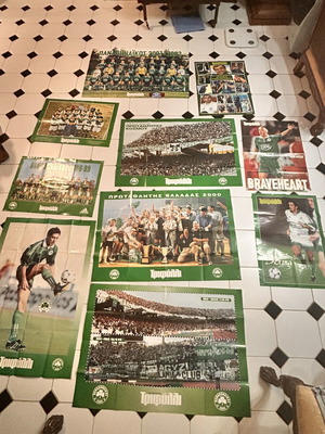 10 Panathinaikos posters from the 2000s, Trifylli magazine