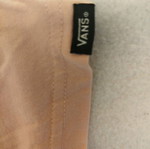 Vans T-shirt Medium pink with large back graphic like new