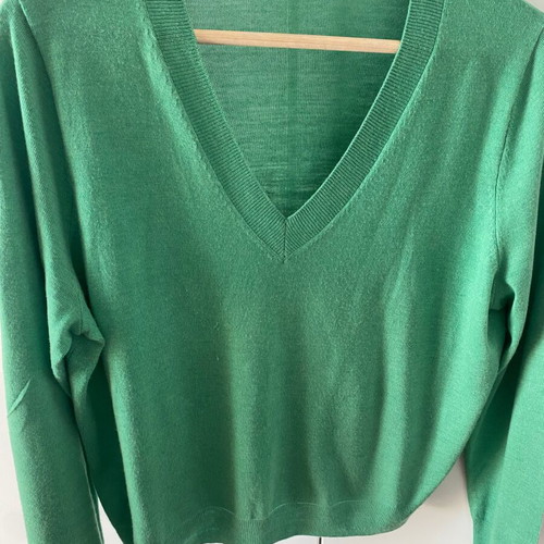 Mango thin knit like new, green, size S