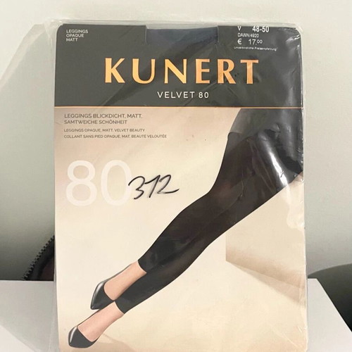 Kunert blue German tights XXL new, high quality, unused
