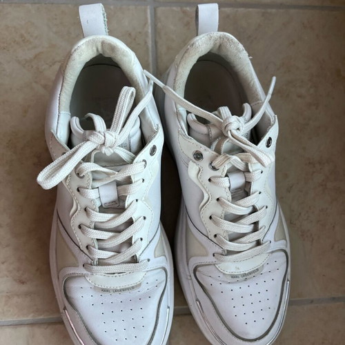 Karl Lagerfeld sneakers used, white, size 37