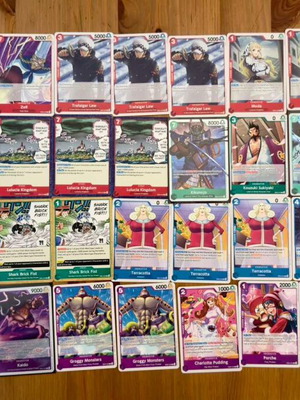 One Piece EB04 card set new, 39 authentic Bandai cards