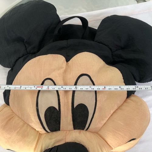 Mickey Mouse Clubhouse backpack used, black, foam material