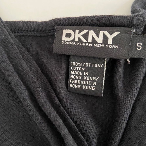 DKNY black summer tank top size S used