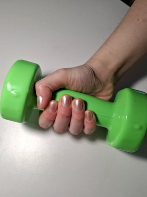 3-Kilogram Dumbbell like new