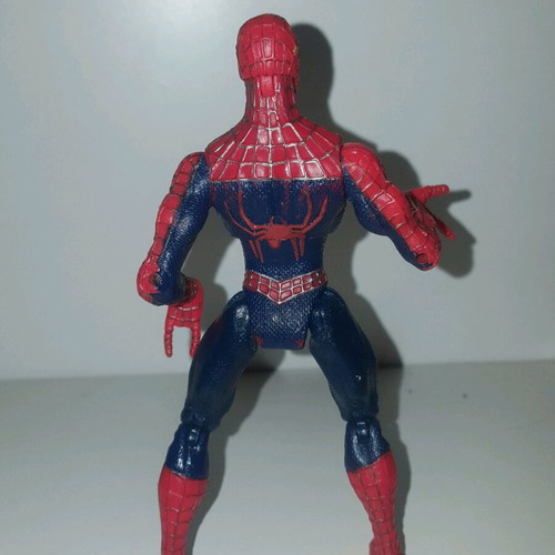 Spiderman and Sandman figures like new from Spiderman 3
