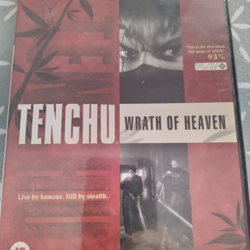 Tenchu Wrath of Heaven PS2 game like new