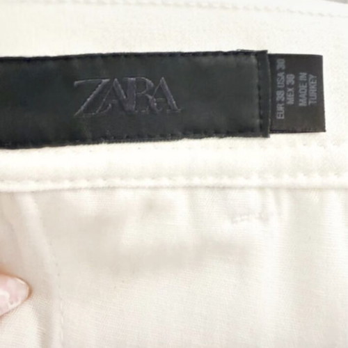 Zara men's pants white size M new