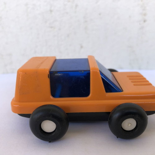 Vintage Space Car plastic toy used from 1970-80s