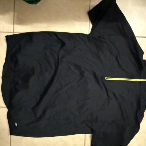 Tommy Hilfiger Sport shirt size M like new, black with yellow zipper