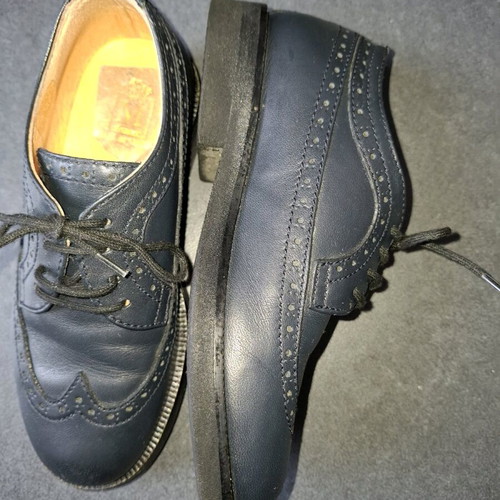 Leather boys' shoes size 30 like new, black