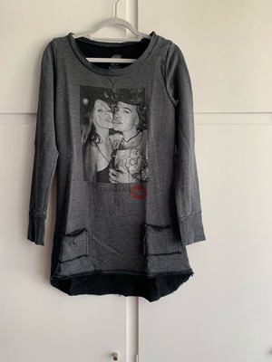 BoomBap long sweatshirt like new, gray, size M