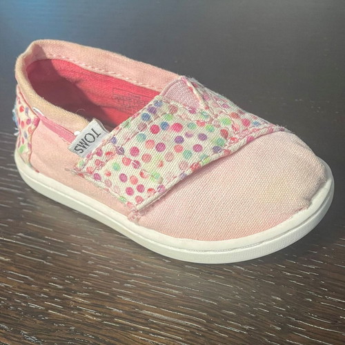 Toms kids espadrilles used, size 22