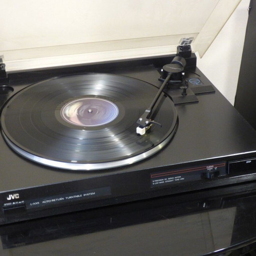 JVC L-AX11 turntable with Audio-Technica AT-3600 cartridge