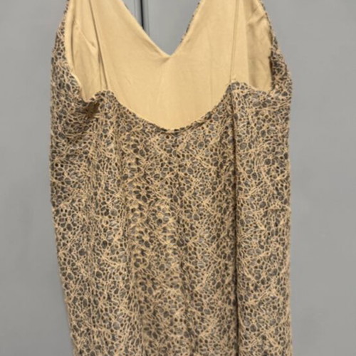 Mini dress Zara used, beige, size S