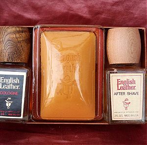 Vintage English Leather Gift Set