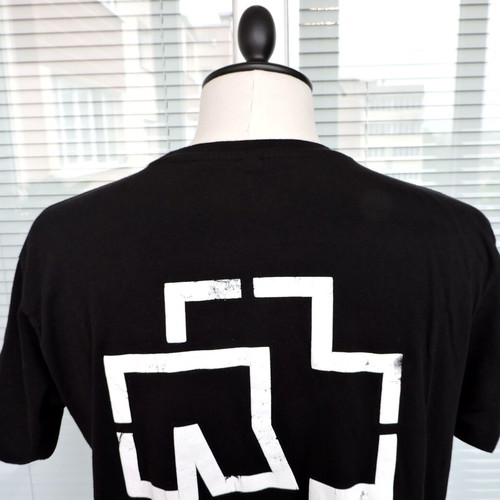 Rammstein Kreuz Vintage T-Shirt size L like new, black and white