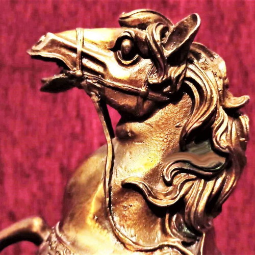 Bronze horse antique like new