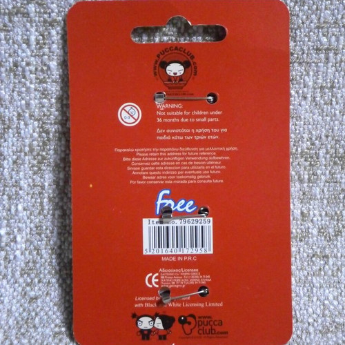 Pucca Licensed VOOZ pins badges new pack of 12 vintage
