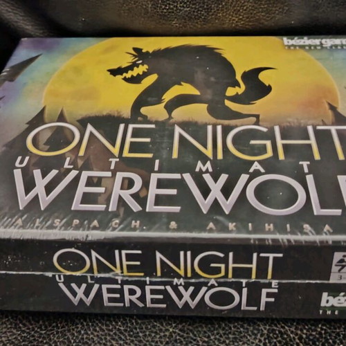 One Night Ultimate Werewolf board game sealed