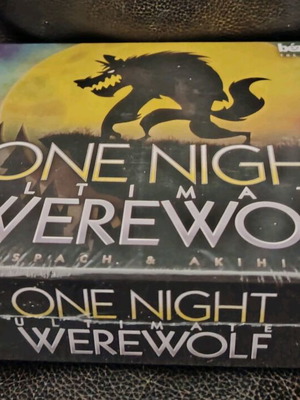 One Night Ultimate Werewolf board game sealed