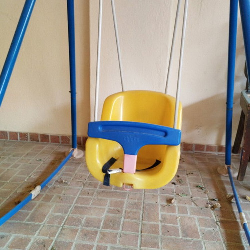 Children's swing used