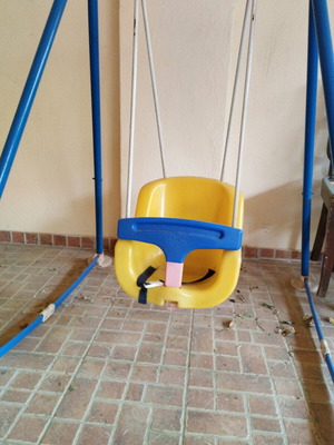 Children's swing used