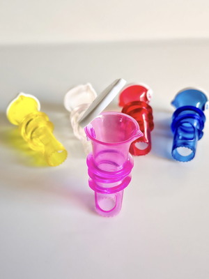 Set of 5 manual citrus juicers new