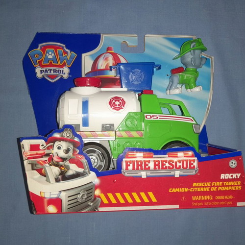 Paw Patrol Fire Rescue Rocky Fire Rescue Tanker καινούργιο