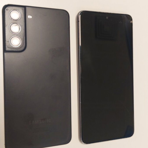 Samsung Galaxy S21 FE 5G with broken screen for parts