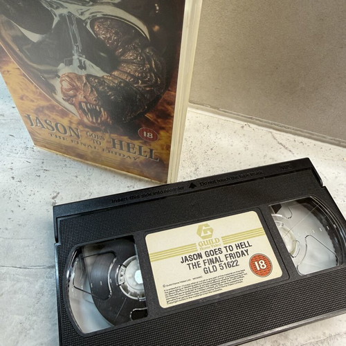 Jason Goes to Hell VHS used, rare horror fantasy thriller