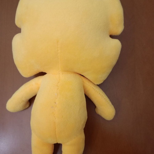 Yellow plush mascot Piraeus Bank like new collectible