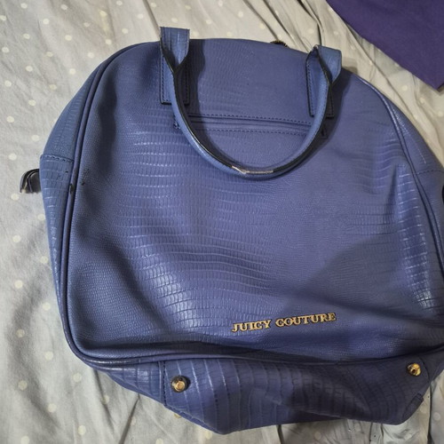 Juicy Couture handbag used, blue