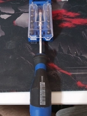 Screwdriver Set with 11 Bits New, Ergonomic Handle