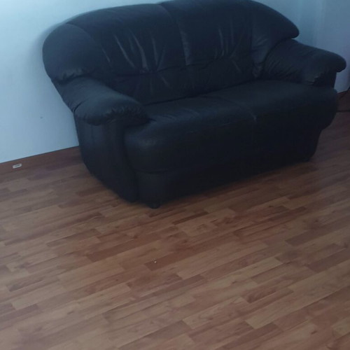 Leather two-seater sofa like new