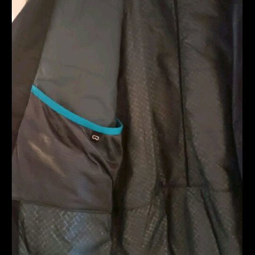 Columbia men's jacket used, black, with removable hood