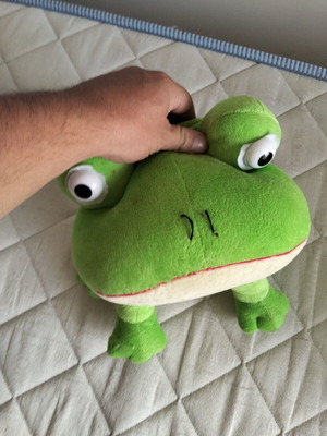 Plush Frog large used in excellent condition