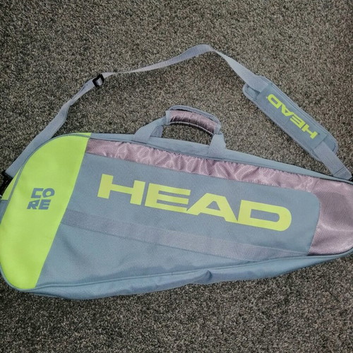 Head bag for 2 adult rackets used