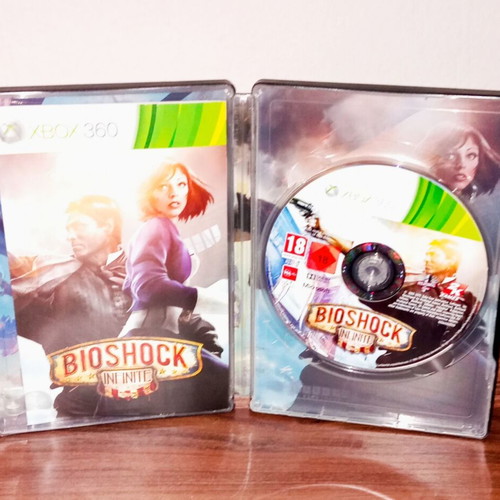 Bioshock Infinite steelbook Fink MFG used for Xbox 360