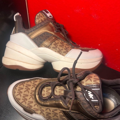 Michael Kors Cosmo sneakers like new, size 39, brown