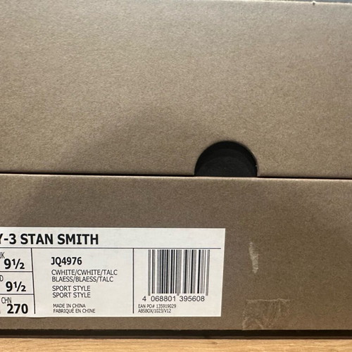 Adidas Stan Smith Y-3 sneakers like new, white, size 44