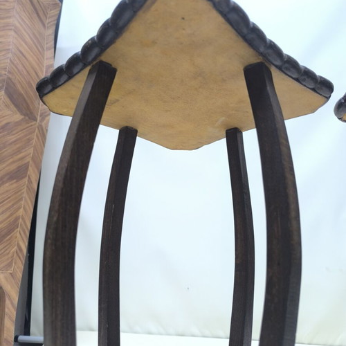 Vintage side tables used, set of 2