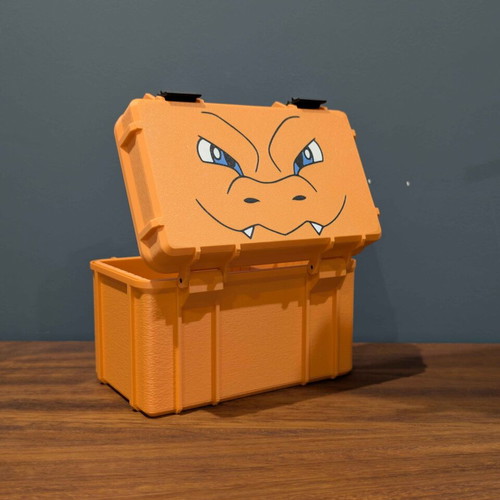 Pokémon Storage Box for Top Loaders, Holds Up to 50 Sleeves