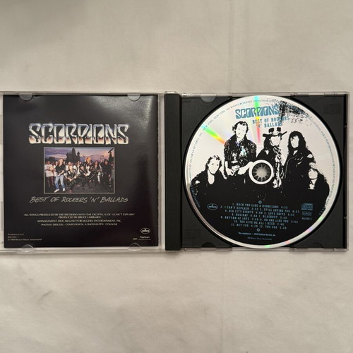 Scorpions 5 CD collection like new, original hard rock albums