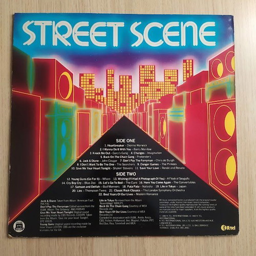 Street Scene LP vinyl like new, pop, 33 rpm, 1982