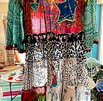  Boho hippie chic φόρεμα one size