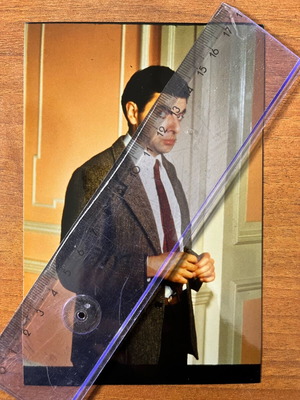 Mr Bean photo like new, rare